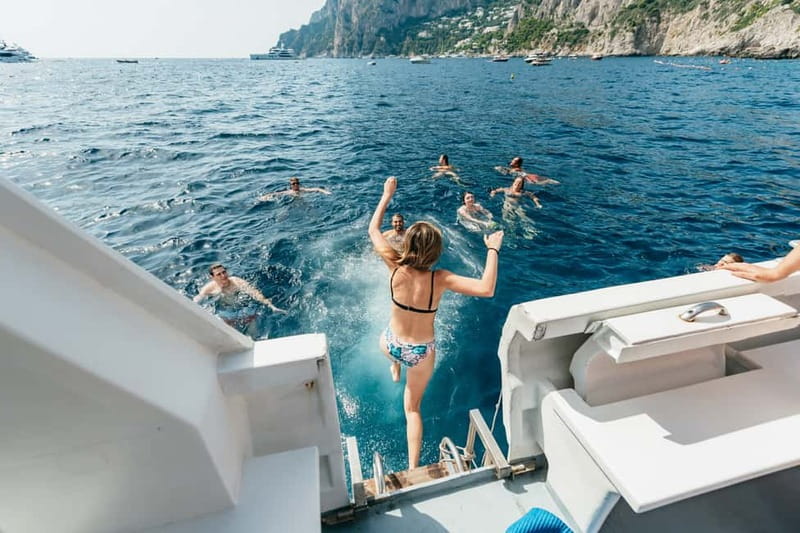 Sorrento: Coast and Capri Boat Trip with Limoncello Tasting - Capri free time: how to spend your 6 hours