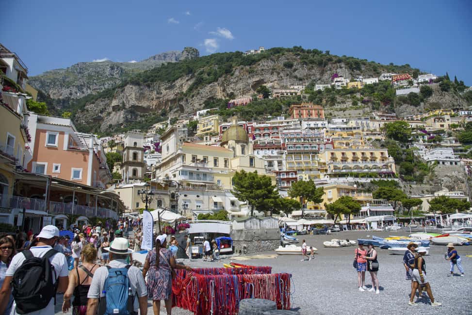 Sorrento: Full-Day Boat Tour to Positano, Amalfi and Ravello - Entering the Amalfi Coast by boat (not by bus)