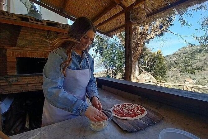 Sorrento Pizza Class with Wine, Limoncello and Transfer Included - Wood-oven baking and dinner: eat what you built