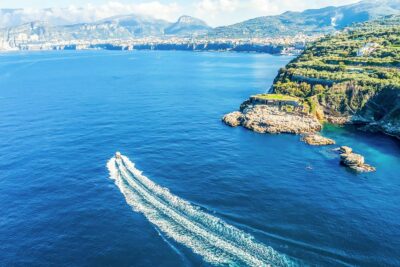 Sorrento: Sightseeing Cruise with Limoncello Tasting - Speedboat to Your First Swim: What the Early Minutes Feel Like
