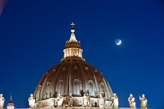 St Peter's Basilica Express Guided Tour, includes Dome Climb - St Peter’s Square stops: obelisk, fountain, and fast orientation