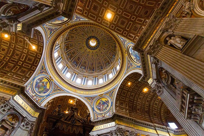 St. Peter’s Basilica Priority Access Tour with Dome & Crypt - Inside St. Peter’s Basilica: Bernini, Michelangelo, and St. Peter’s bronze