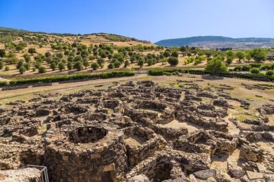 SU NURAXI BARUMINI Unesco World Heritage Site - Getting from Cagliari to Barumini in a small van