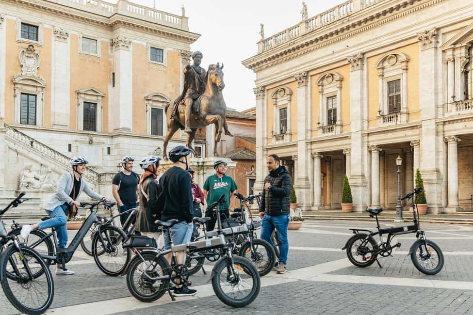 Sunrise in Rome: Small Group E-Bike Tour & Italian breakfast - Campidoglio Hill: the sunrise viewpoint that changes everything