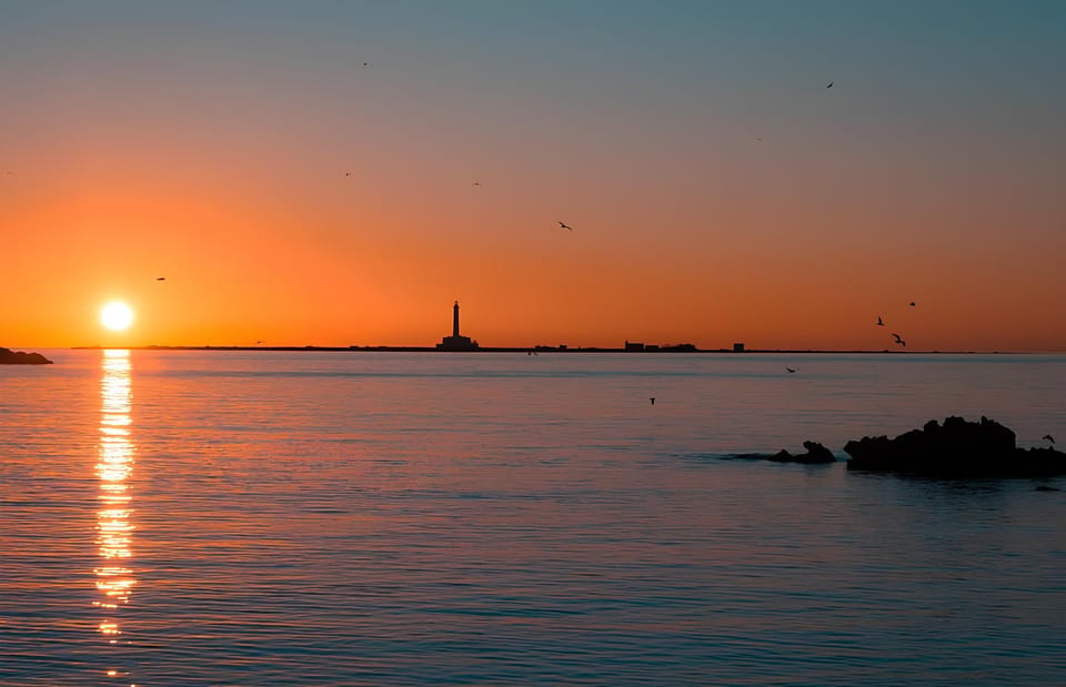 Sunset at the Island of S.Andrea Gallipoli - With aperitif - Why Sant’Andrea Sunset Feels Different From a Normal Boat Ride