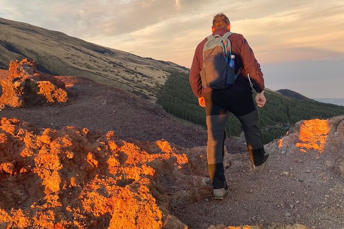 Sunset on the Volcano – Epic Mt. Etna Adventure from Taormina - Rifugio Sapienza and Silvestri craters: the altitude sunset moment