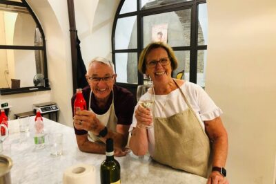 Super Fun Pasta & Gelato Class by Vatican with Wine + Oil Tasting - Where you meet near Via Simone de Saint Bon (and why it’s easy)