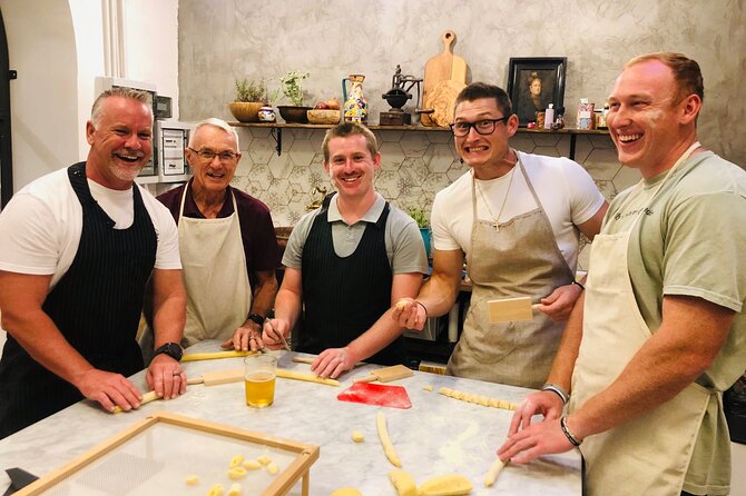 Super Fun Pasta & Gelato Class by Vatican with Wine + Oil Tasting - Bruschetta starter: the quick route to Italian flavor