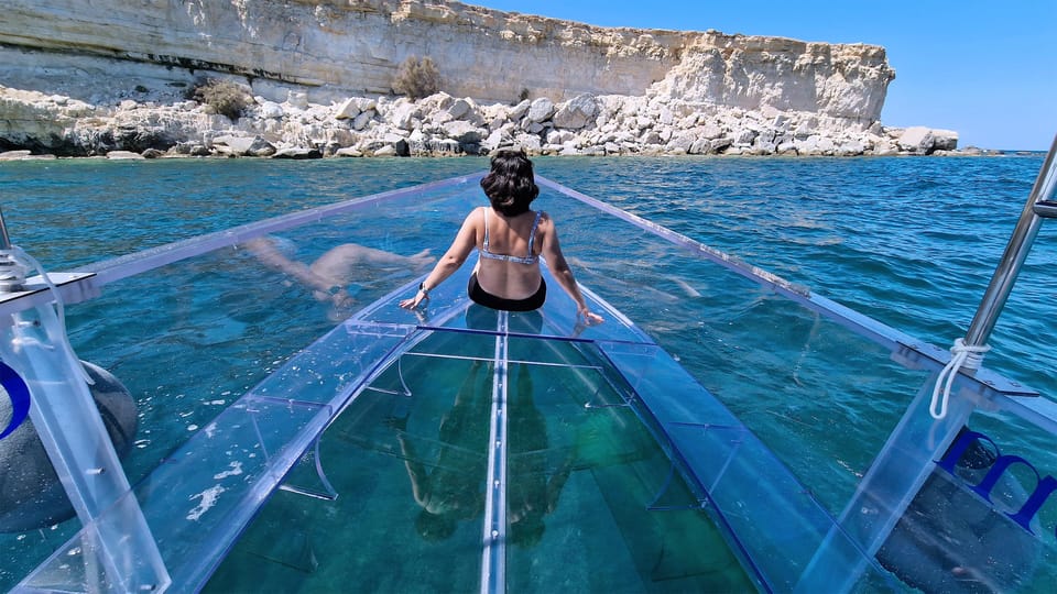 Syracuse: Coast and Sea Caves Full Transparent Boat Tour - Crystal Boat on Siracusa’s Coast: What the Transparent Floor Really Gives You
