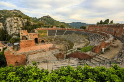 Taormina: Ancient Theater Skip-the-Line Ticket & Audio Guide - Getting in fast: voucher exchange, security check, and the one-entry rule