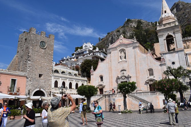 Taormina and Castelmola Tour from Messina - Duomo di Taormina Cathedral Fortress and Piazza IX Aprile