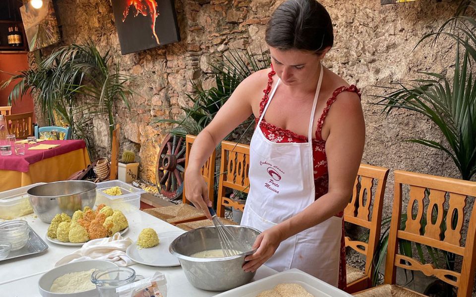 Taormina: Arancino Making Class with Drinks - Value for $94: What You’re Really Paying For