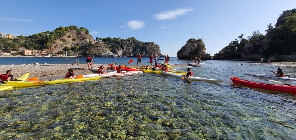 Taormina: Kayak Coastal Tour to Isola Bella and Blue Grotto - Key points before you paddle