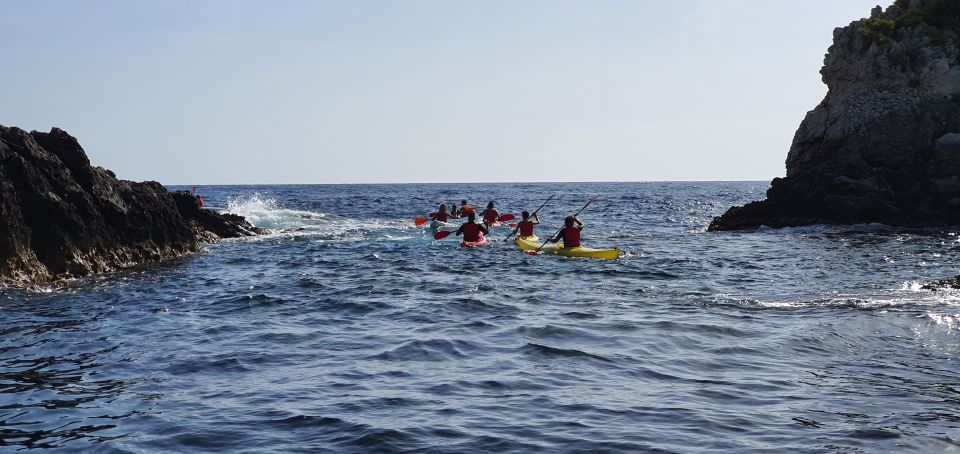Taormina: Kayak Coastal Tour to Isola Bella and Blue Grotto - Safety and supervision: what the instructor role actually means