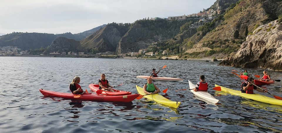 Taormina: Kayak Coastal Tour to Isola Bella and Blue Grotto - Meeting point and timing: make it easy on yourself