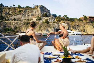 Taormina: Sunset Boat Tour with Dolphin Watching & Aperitif - Meeting at Da Angelina and Getting Out on the Blue Diamond