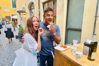 Taste of Rome: Food Tour with Local Guide - Piazza Navona: Temple ruins, Baroque details, fountains, and classic Roman bites