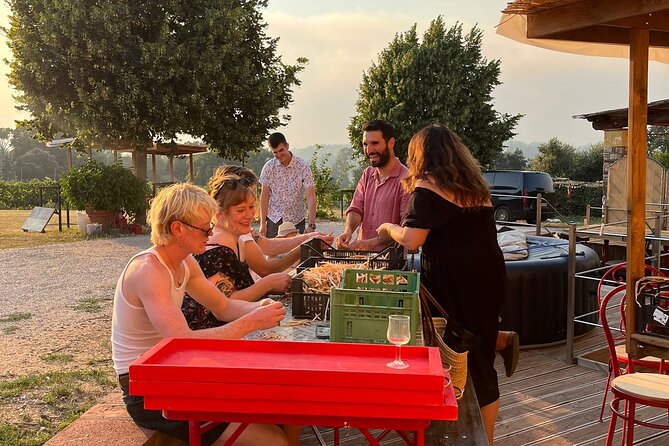 Tasting in a Tuscan Vineyard with transfer from Lucca - Behind the Scenes in the Winery Cellar