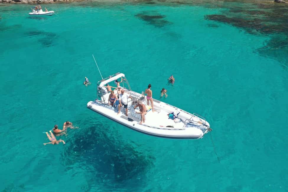 Tavolara: 5 Islands tour from San Teodoro's beach - Ruia Island and Proratora: photos plus the “rock trick” effect