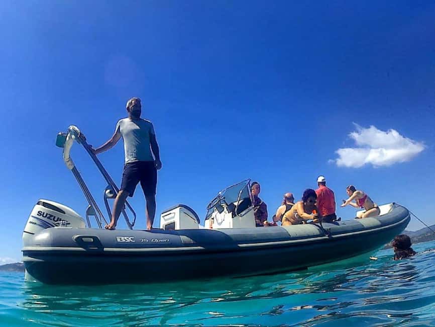 Tavolara: 5 Islands tour from San Teodoro's beach - Tavolara Island: caves, iconic rock features, and a real swim beach