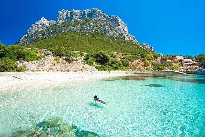 Tavolara Boat Tour and Snorkeling - Molara’s pools and the cave area at the ear of Ulysses