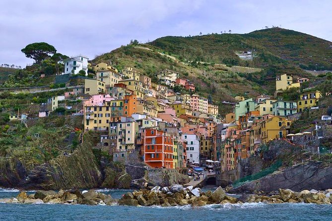 The Best of Cinque Terre Small Group Tour from Lucca - Vernazza: harbor views and medieval vibes