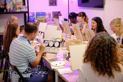 Tipsy Painting Class Rome - Meeting point on Corso Vittorio Emanuele II: how to start smoothly