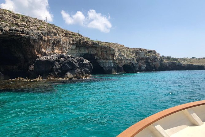 Tour 3h and half visit of all the caves, bathroom stop and aperitif - Swim Time: Emerald Bay at Felloniche Spiaggia