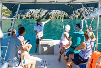 Tour - Mini Cruise at the Blue Grotto - Passing the Villa of Tiberius and Grotta di Tiberio From the Water