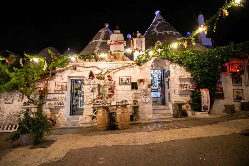 Tour of Alberobello and Guide to Matera, from Bari - The Coach Ride to Matera: 75 Minutes to Reset, Snack, and Prepare