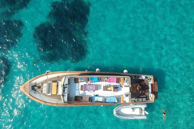 Tour of Ischia Island with Motor Yacht Rocca Corsa - Stop 2: San Pancrazio and Grotta dell’Amore, where the rocks do the talking