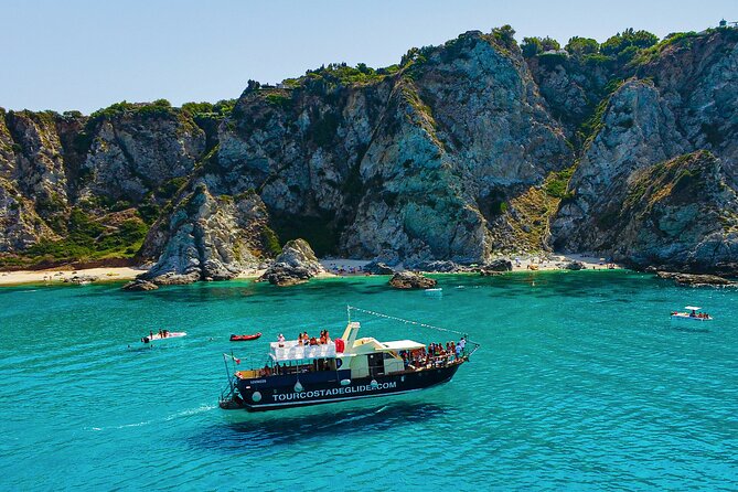 Tour of the Costa degli Dei by boat, 3 hours with aperitif included - Tropea from the sea: Marina del Convento or Marina del Vescovado