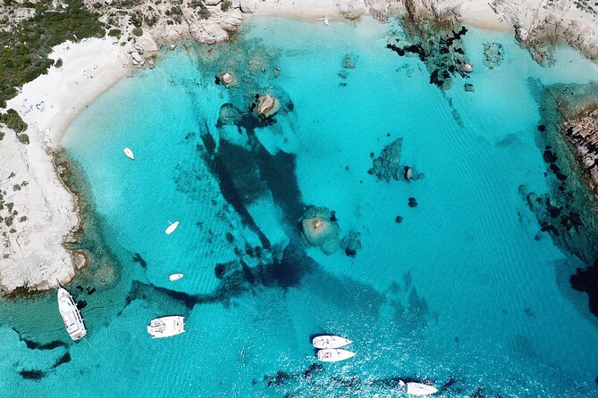Tour Sailboat 15 mt. BOARDING FROM LA MADDALENA islands Archipelago - Port Madonna Lagoon: Razzoli, Santa Maria, and the Park’s Best Snorkel Water