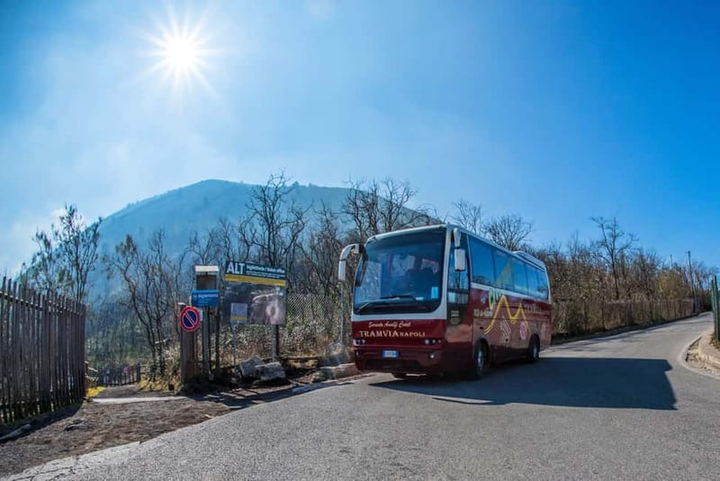 TRAMVIA -Da Naples: Pompei Ruins and Vesuvio Transfer by Bus - Getting from Pompeii to Vesuvius: travel time you should protect