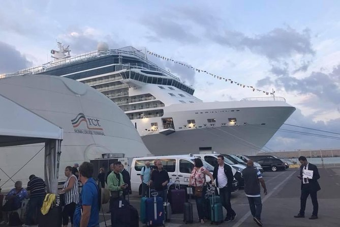 Transfer from Rome to the port of Civitavecchia - Finding Your Driver in Rome and at the Airport (Name Sign, Reception Check)
