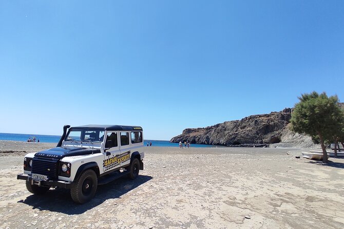 Trypiti beach and gorge Jeep Safari - Getting picked up in Heraklion and the pace of an 8-hour day