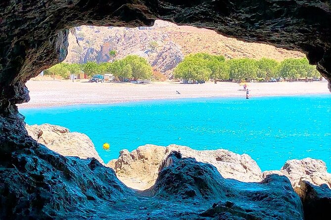 Trypiti beach and gorge Jeep Safari - Trypiti Beach: the hour-long swim that anchors the whole day