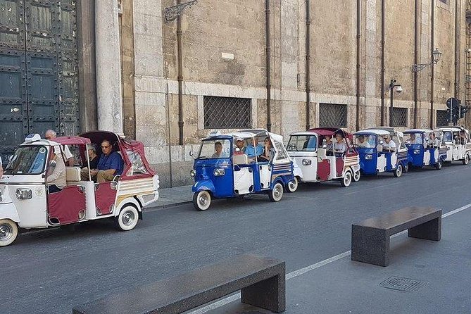 Tuk tuk ride, ape car - Santa Caterina’s rooftop view: the stop that rewards patience