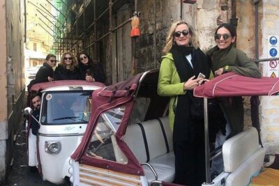 Tuk tuk ride, ape car - Teatro Massimo to Teatro Politeama: the showstopper opening