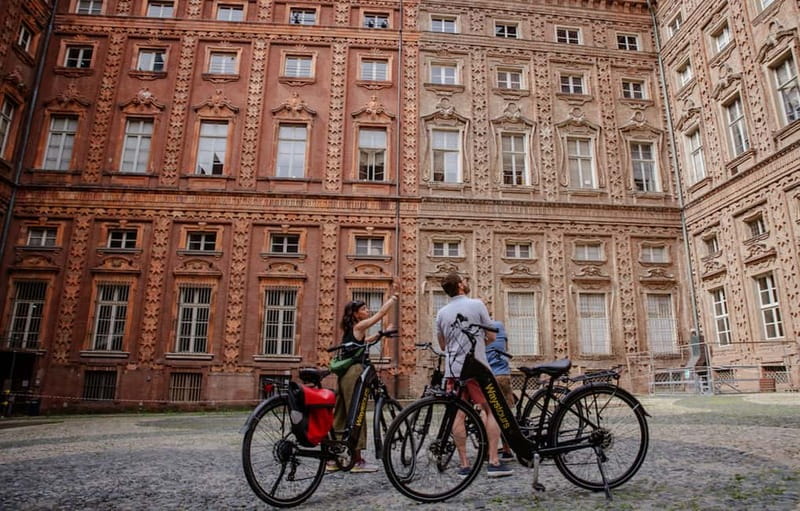 Turin: City Highlights Guided E-Bike Tour - San Salvario and the ride back to base
