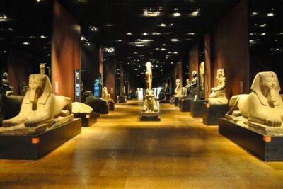 Turin Egyptian Museum Entry Ticket plus Turin Digital Audioguide - Entering with the electronic ticket bracelet at Museo Egizio
