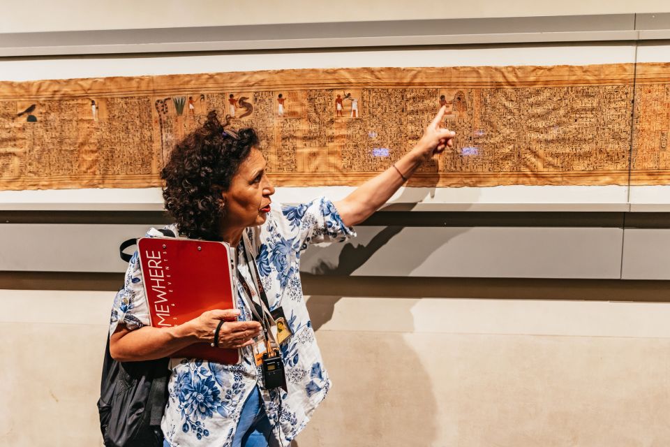Turin: Egyptian Museum Skip-the-Line Group Tour - Skip-the-line entry: saving time is the whole point