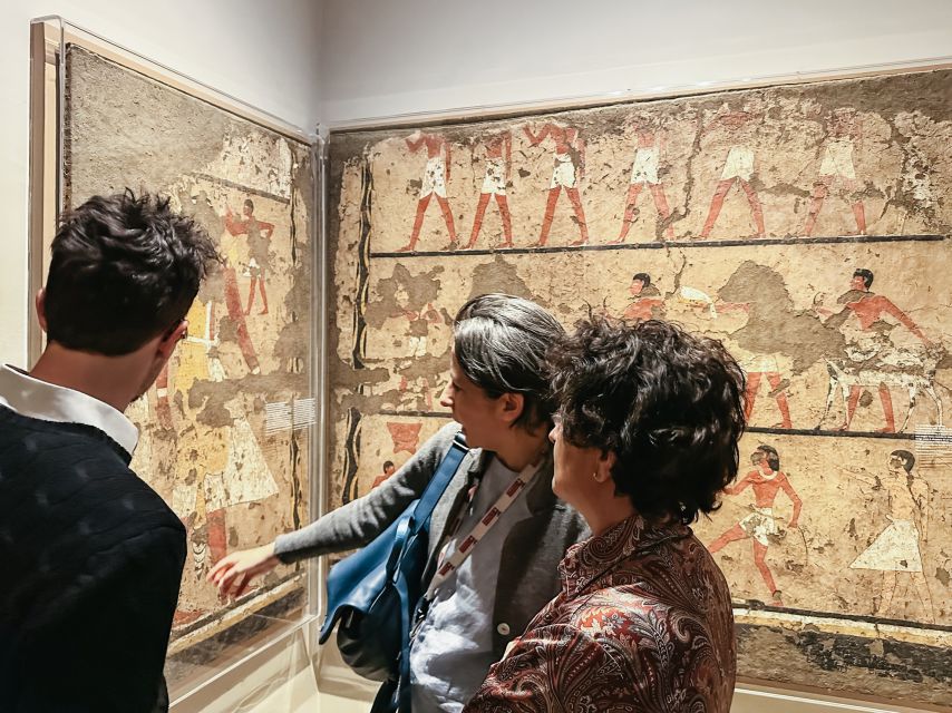 Turin: Guided Egyptian Museum Tour - Hearing clearly: headphones and multilingual guides