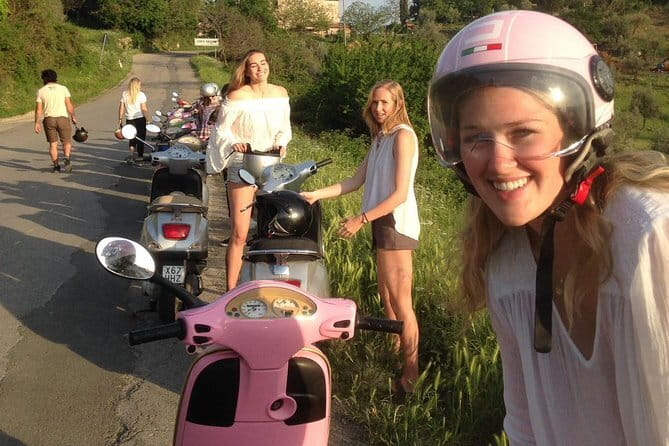 Tuscany Vespa Tour: Lunch & Wine Tasting, Countryside Roads - Automatic Vespas, Real Safety Checks, and Passenger Options