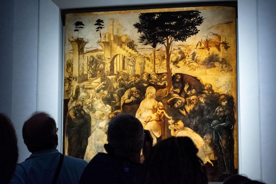 Uffizi Skip-the-Line Entry Ticket and Digital Audio Guide - Uffizi highlights: big Renaissance paintings plus the Florence views from inside