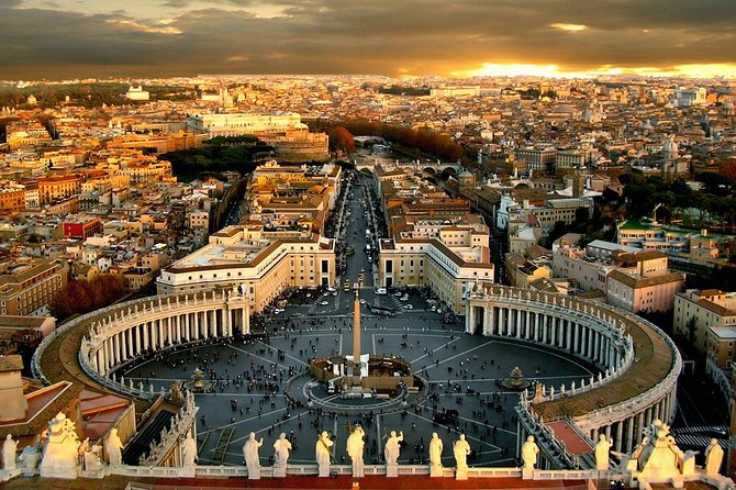 Vatican Museums Sistine Chapel tour with Access to St. Peters - St. Peter’s Square and Basilica access: see the icons, skip the Dome