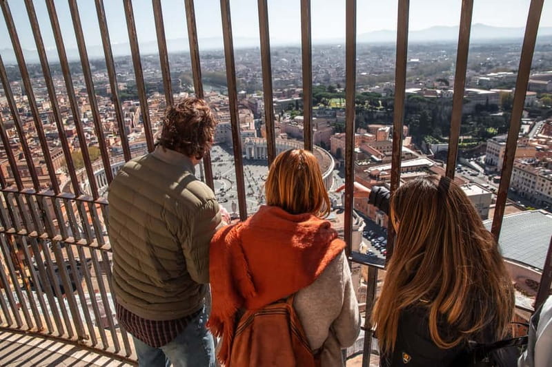Vatican: St. Peter’s Basilica, Dome Climb & Papal Tombs Tour - Climbing the Dome: 320 Steps, Elevator Options, and Real Rome Views