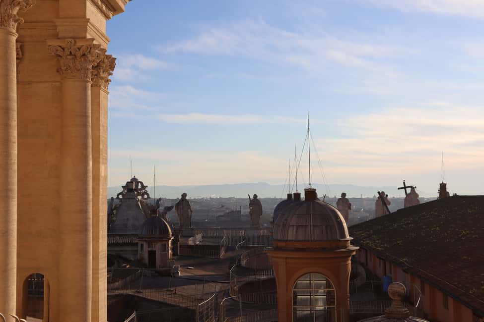 Vatican: St. Peter’s Basilica & Dome Ticket with Audioguide - Summit viewpoints: the reason people come back to Rome