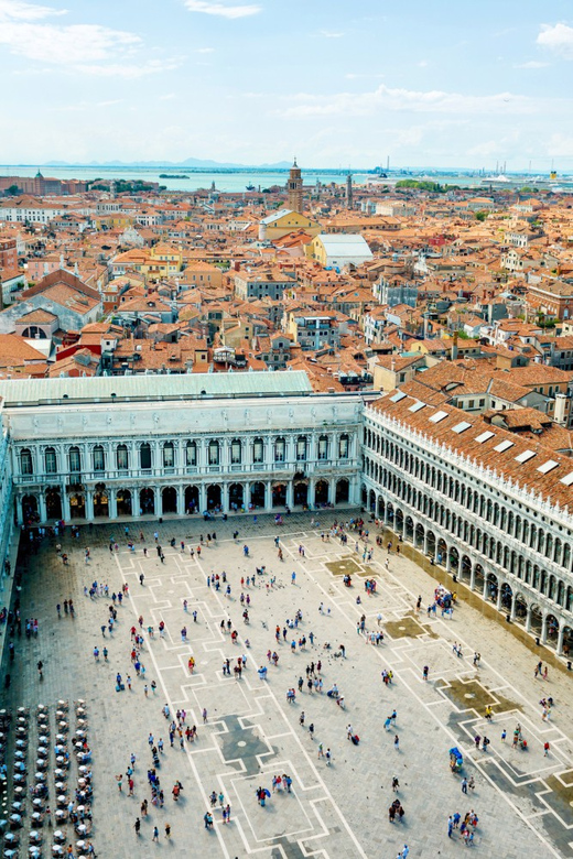Venice: Bell Tower & St Mark's Square History Gallery Ticket - The elevator ride up: quick, controlled, and high enough to reset your perspective