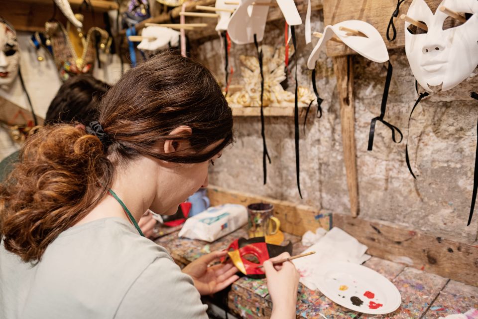 Venice: Carnival Mask Decoration Class at Casanova Prisons - Key things to know before you go